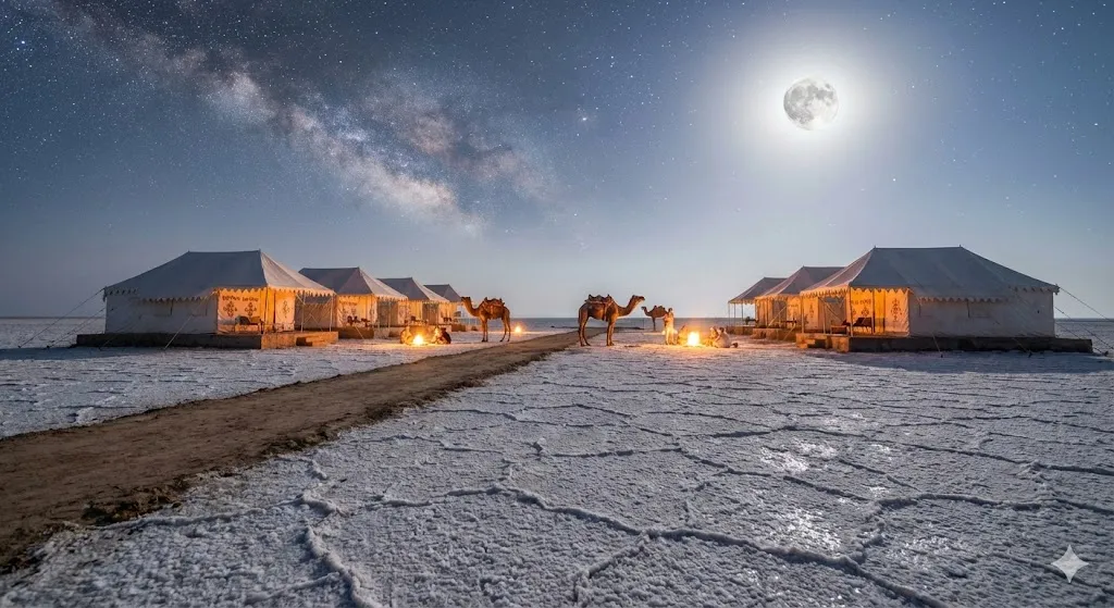Desert camp tent stay in Kutch